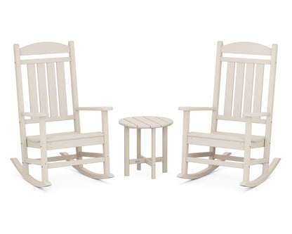 POLYWOOD® Presidential 3-Piece Rocker Set in Sand