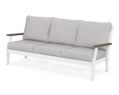 Braxton Deep Seating Sofa - White