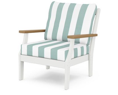 Braxton Deep Seating Chair - White