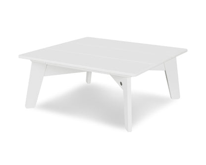 POLYWOOD® Riviera Modern Conversation Table in White