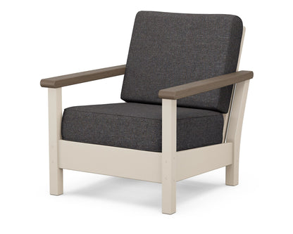 POLYWOOD® Harbour Deep Seating Chair in Sand / Kona / Ash Charcoal