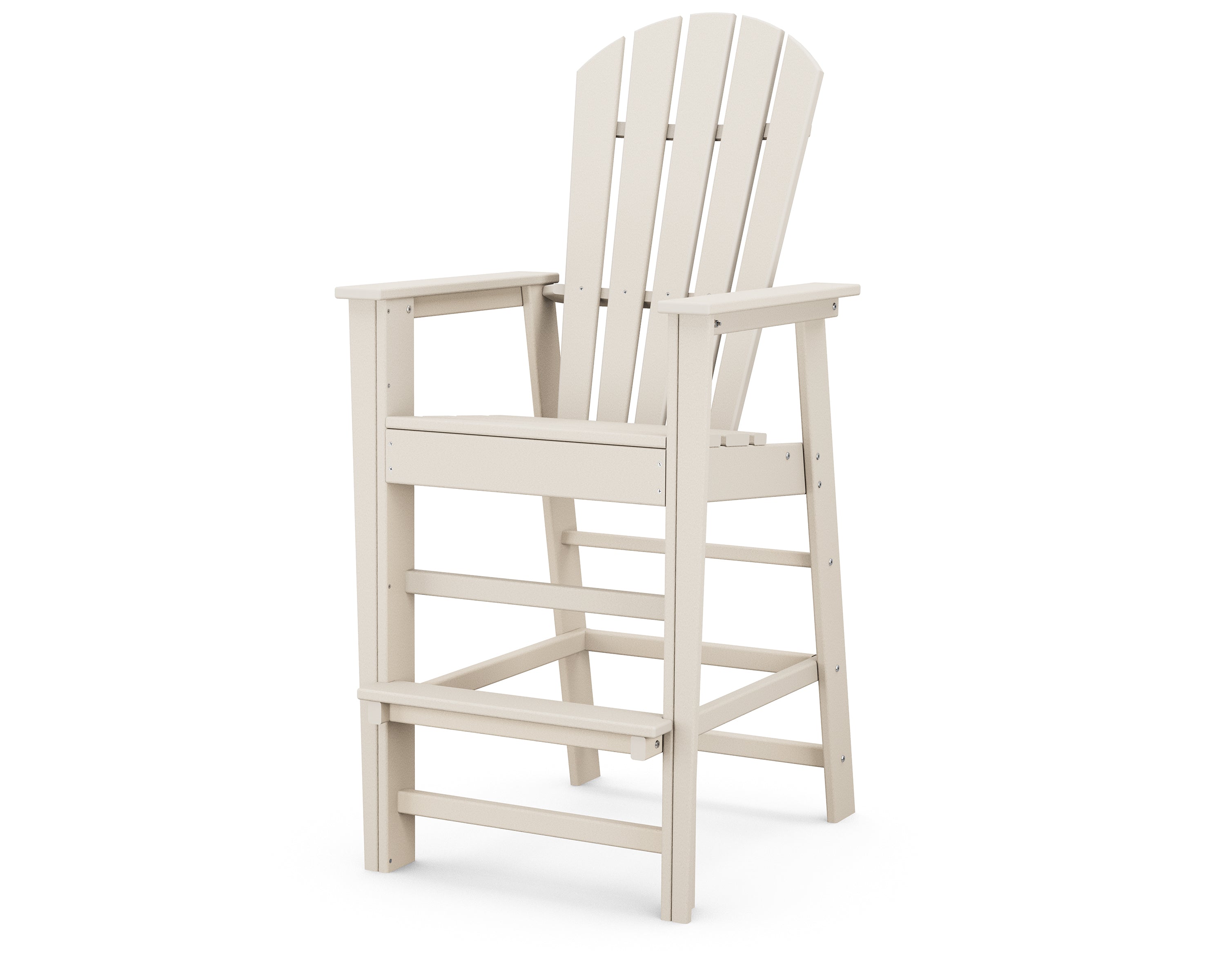 POLYWOOD® South Beach Bar Chair in Sand