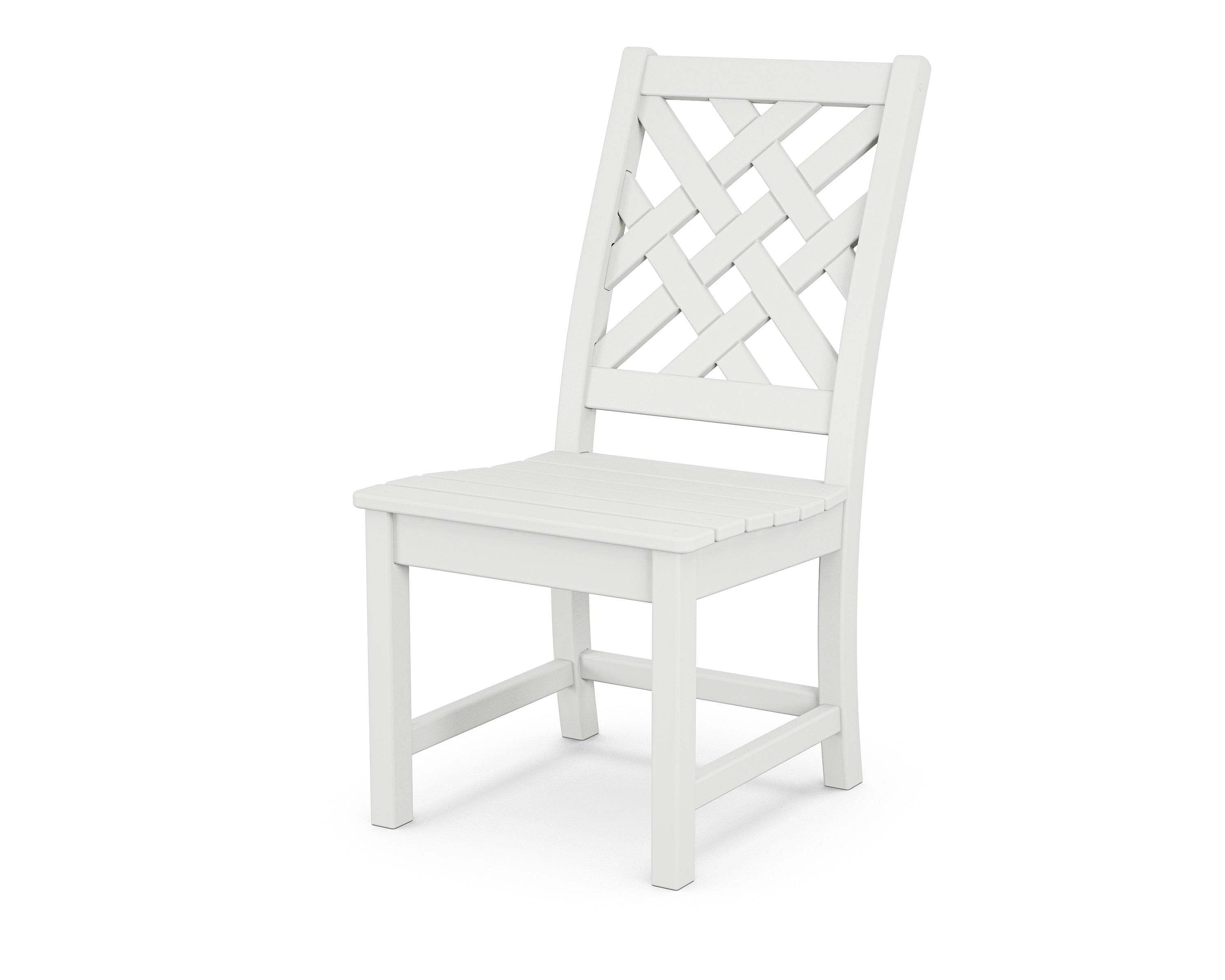Country Living Wovendale Dining Side Chair in White