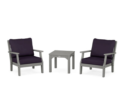 Chinoiserie 3-Piece Deep Seating Set