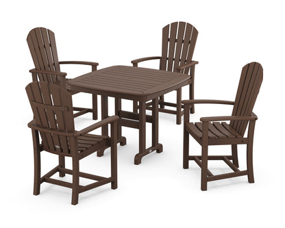 POLYWOOD® Palm Coast 5-Piece Dining Set in Mahogany