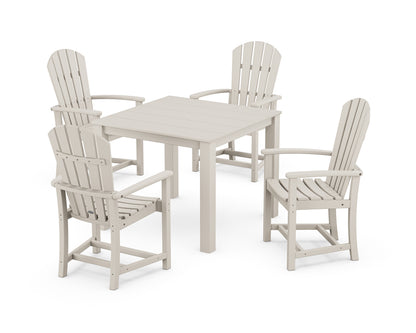 POLYWOOD® Palm Coast 5-Piece Parsons Dining Set in Sand