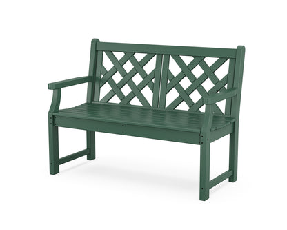 Country Living Wovendale 48" Bench in Green