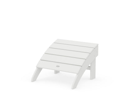 POLYWOOD® Palm Coast Ottoman in White