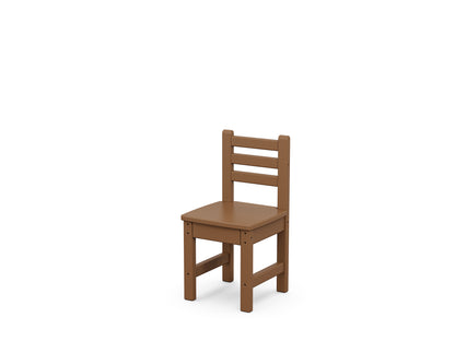 POLYWOOD® Toddler Lakeside Dining Chair in Teak