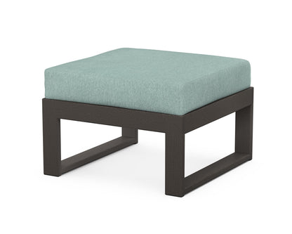 Unbranded Modular Ottoman - Modern in Vintage Coffee / Glacier Spa