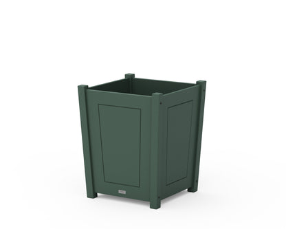 Country Living Country Living Large Tapered Square Short Planter Box in Green