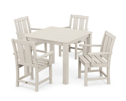 POLYWOOD® Mission 5-Piece Parsons Dining Set in Sand