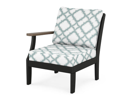Braxton Modular Left Arm Chair - Black