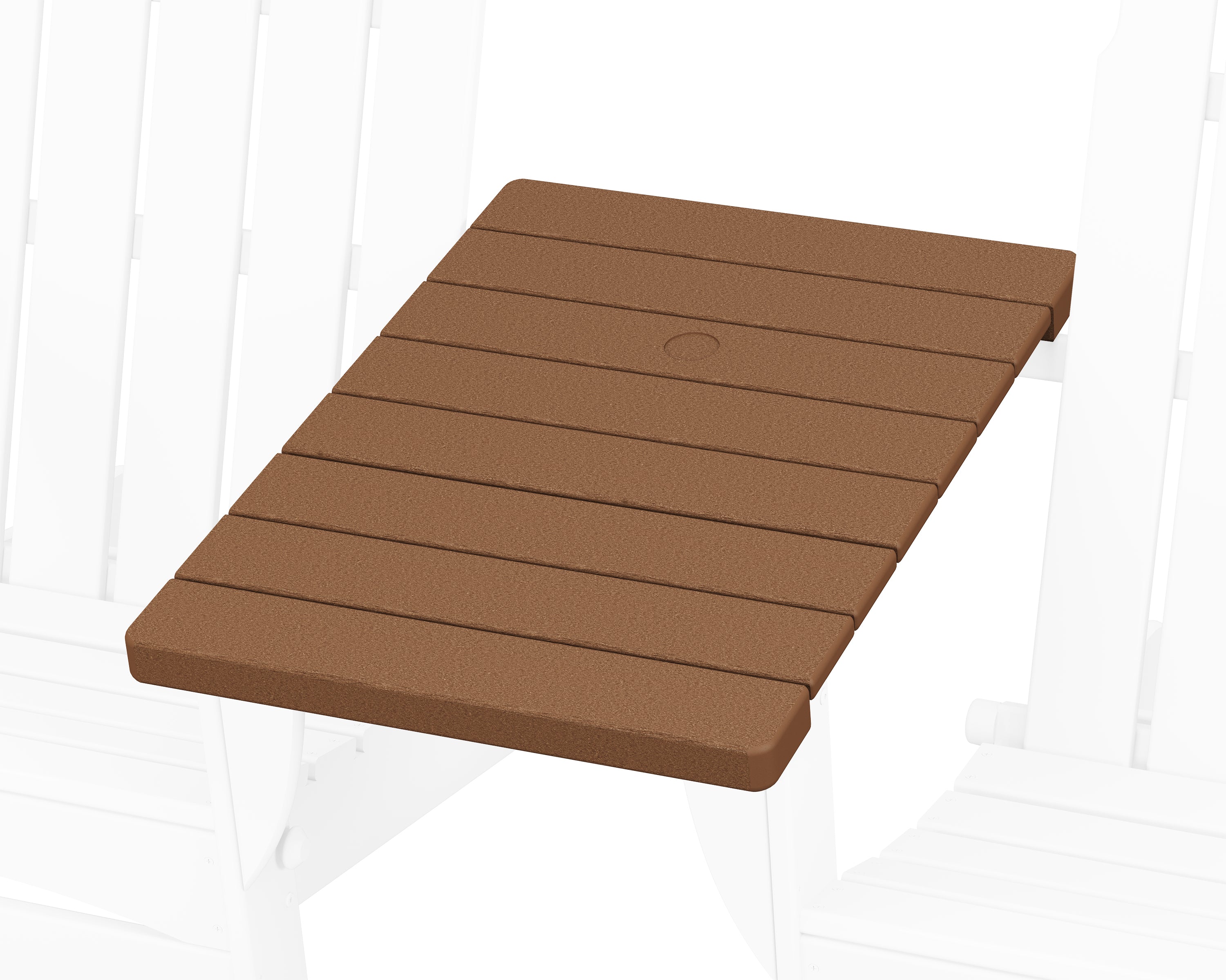 POLYWOOD® Classic Series Straight Adirondack Connecting Table in Teak