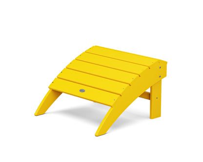POLYWOOD® Vineyard Adirondack Ottoman in Lemon