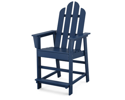 POLYWOOD® Long Island Counter Chair in Navy