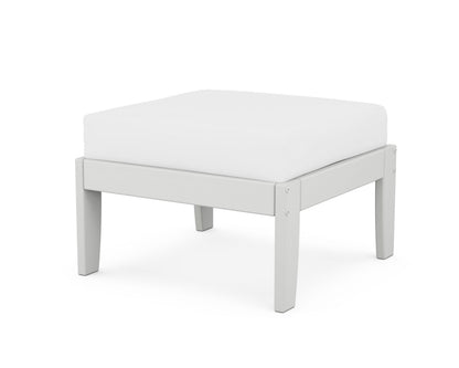 Unbranded Modular Ottoman - Classic in White / Natural