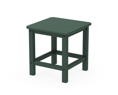 POLYWOOD® Seashell 18" Side Table in Green