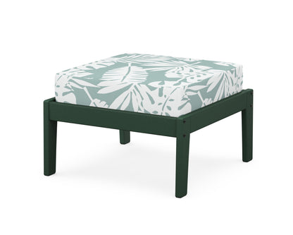 Unbranded Deep Seating Ottoman in Green / Leaf Glacier Spa