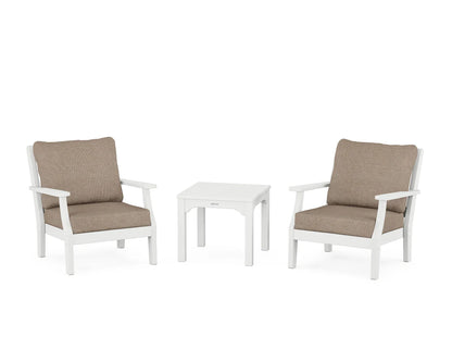 Chinoiserie 3-Piece Deep Seating Set