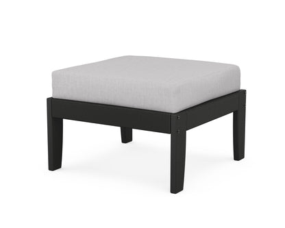 Unbranded Modular Ottoman - Classic in Black / Granite