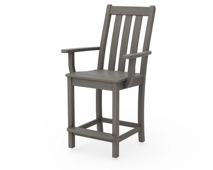 Vineyard Counter Arm Chair