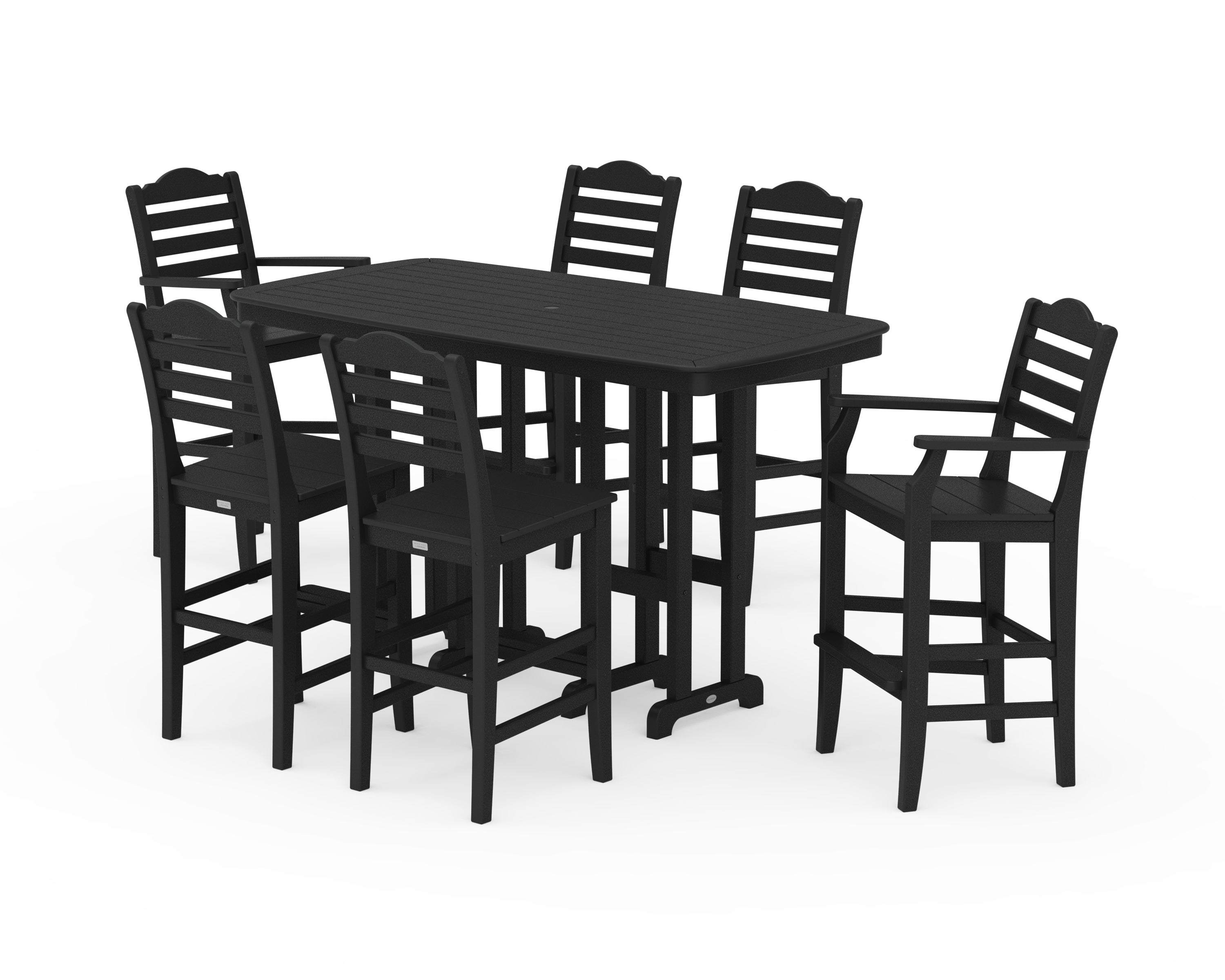 Draper James™ by  POLYWOOD® Savannah 7-Piece Bar Set in Black