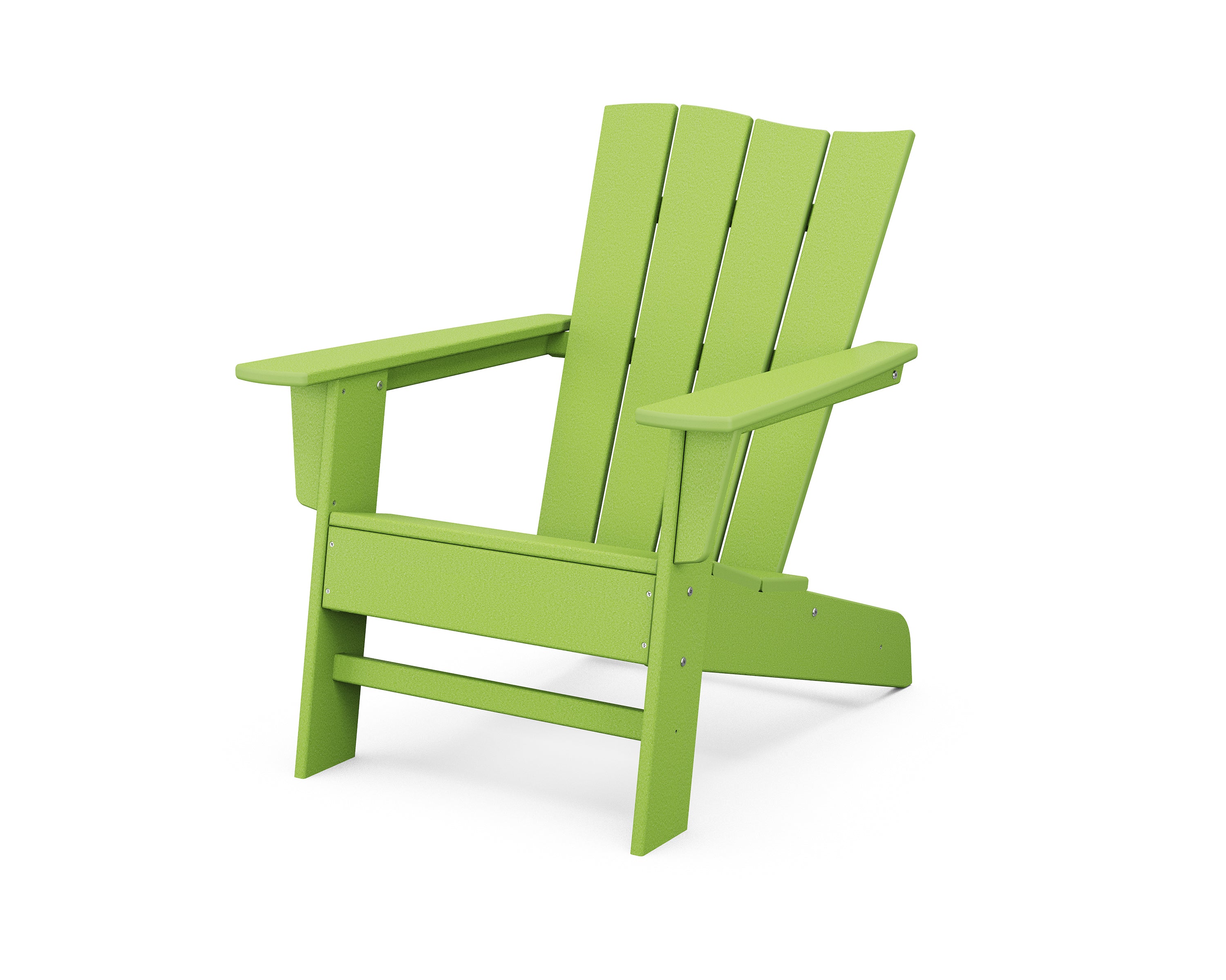 POLYWOOD® The Wave Chair Left in Lime