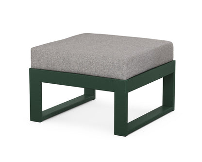Unbranded Modular Ottoman - Modern in Green / Grey Mist