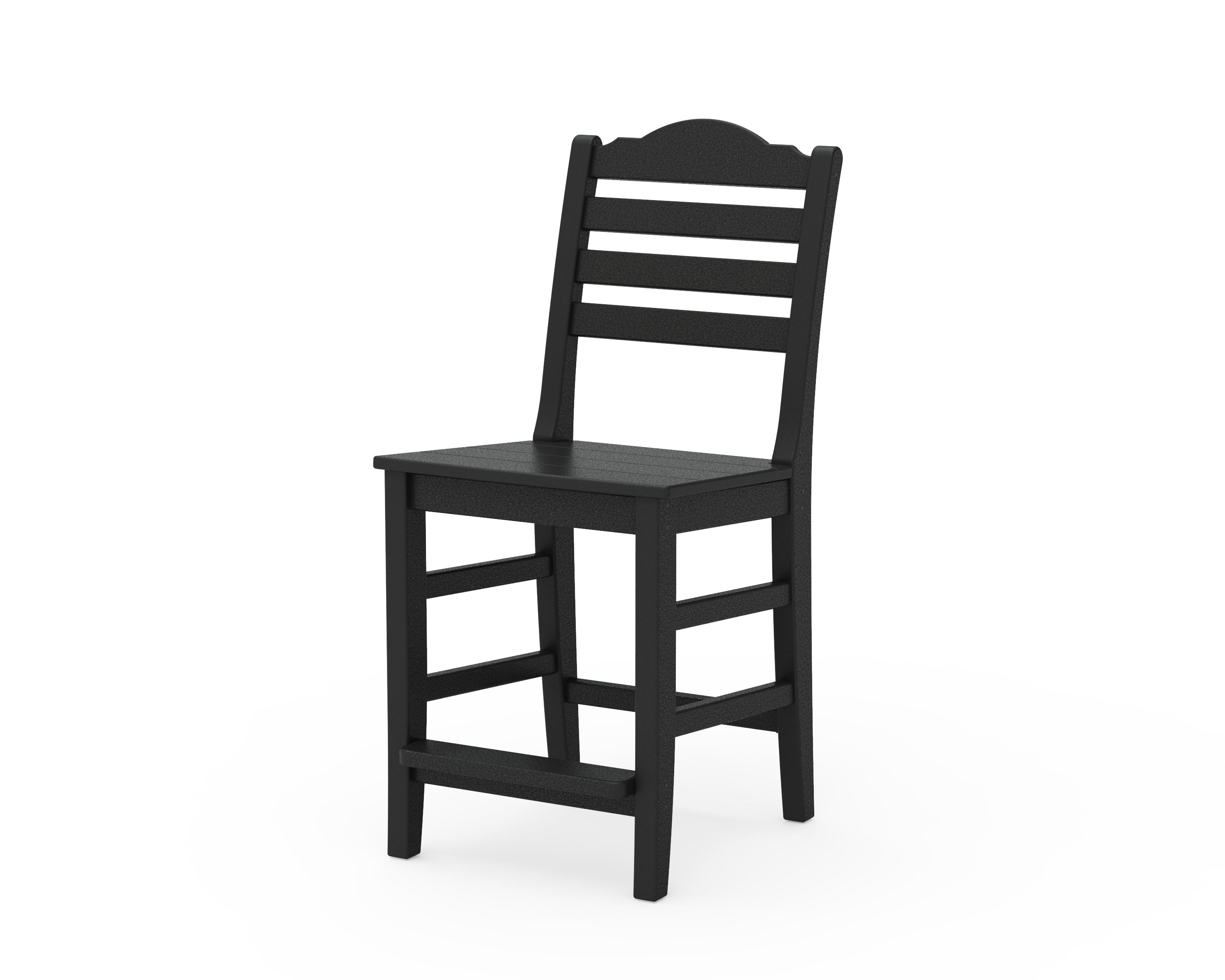 Draper James™ by  POLYWOOD® Savannah Counter Side Chair in Black