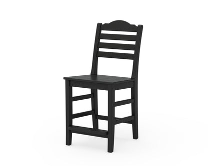 Draper James™ by  POLYWOOD® Savannah Counter Side Chair in Black