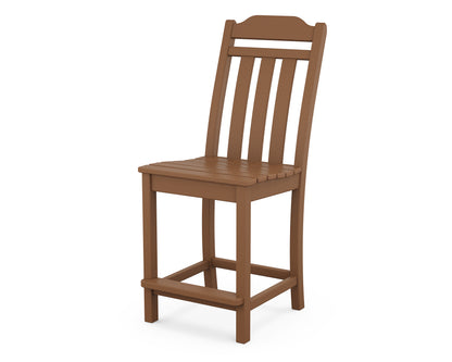Country Living Cottage Counter Side Chair in Teak