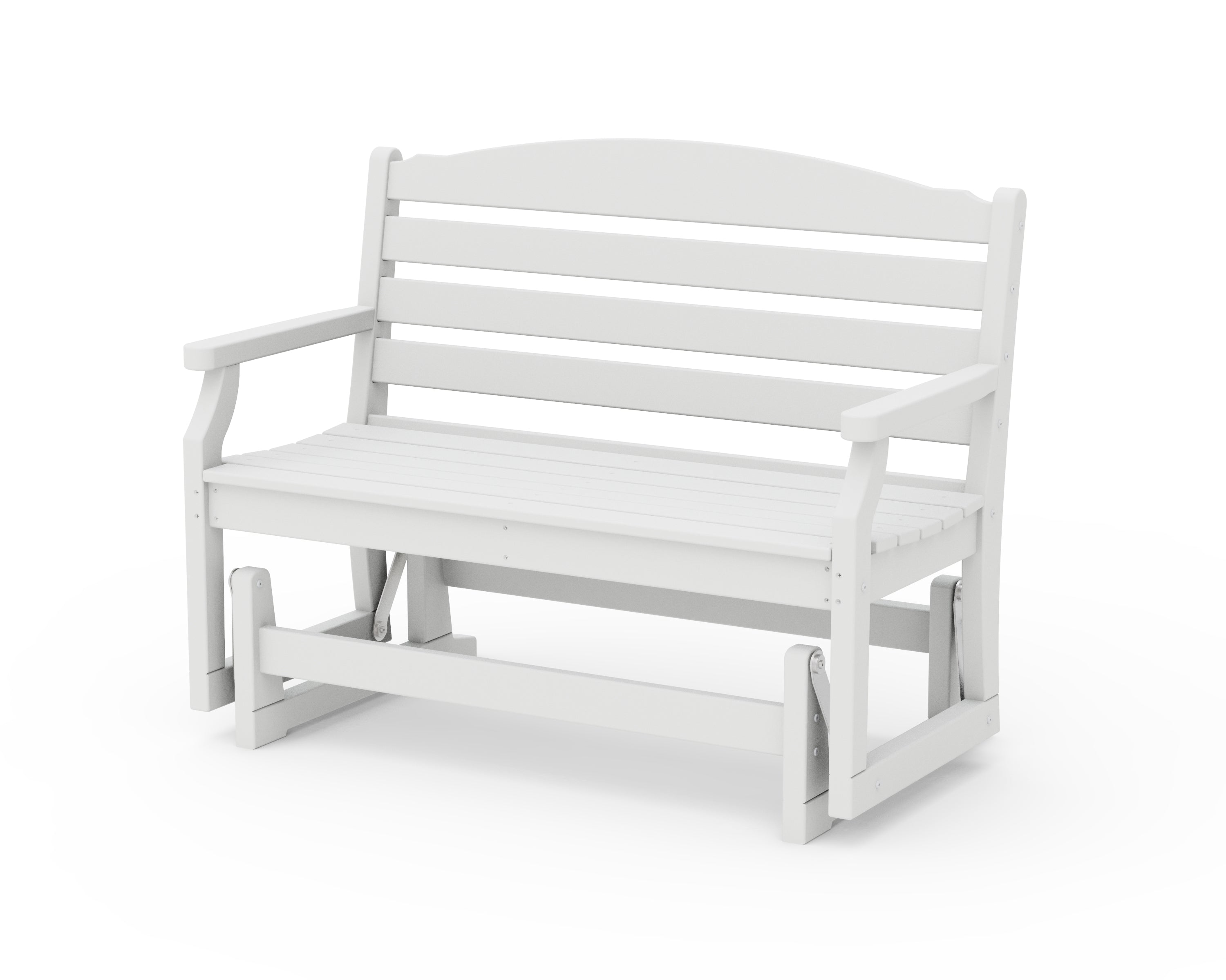 POLYWOOD® Savannah 48" Glider in White