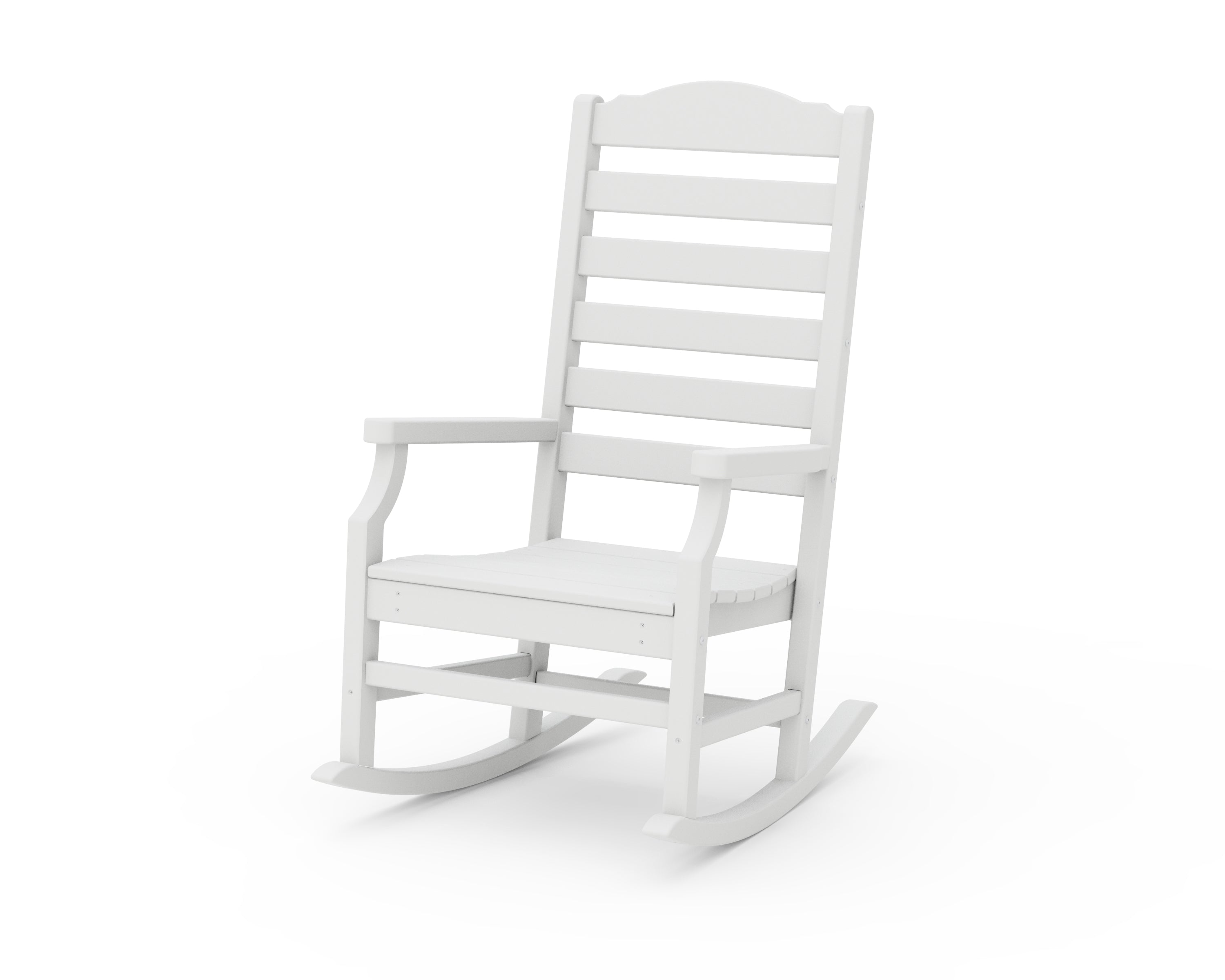 POLYWOOD® Savannah Rocking Chair in White