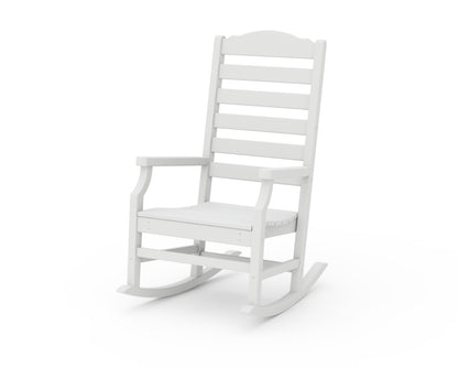 POLYWOOD® Savannah Rocking Chair in White