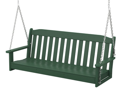 Country Living Cottage 60" Swing in Green