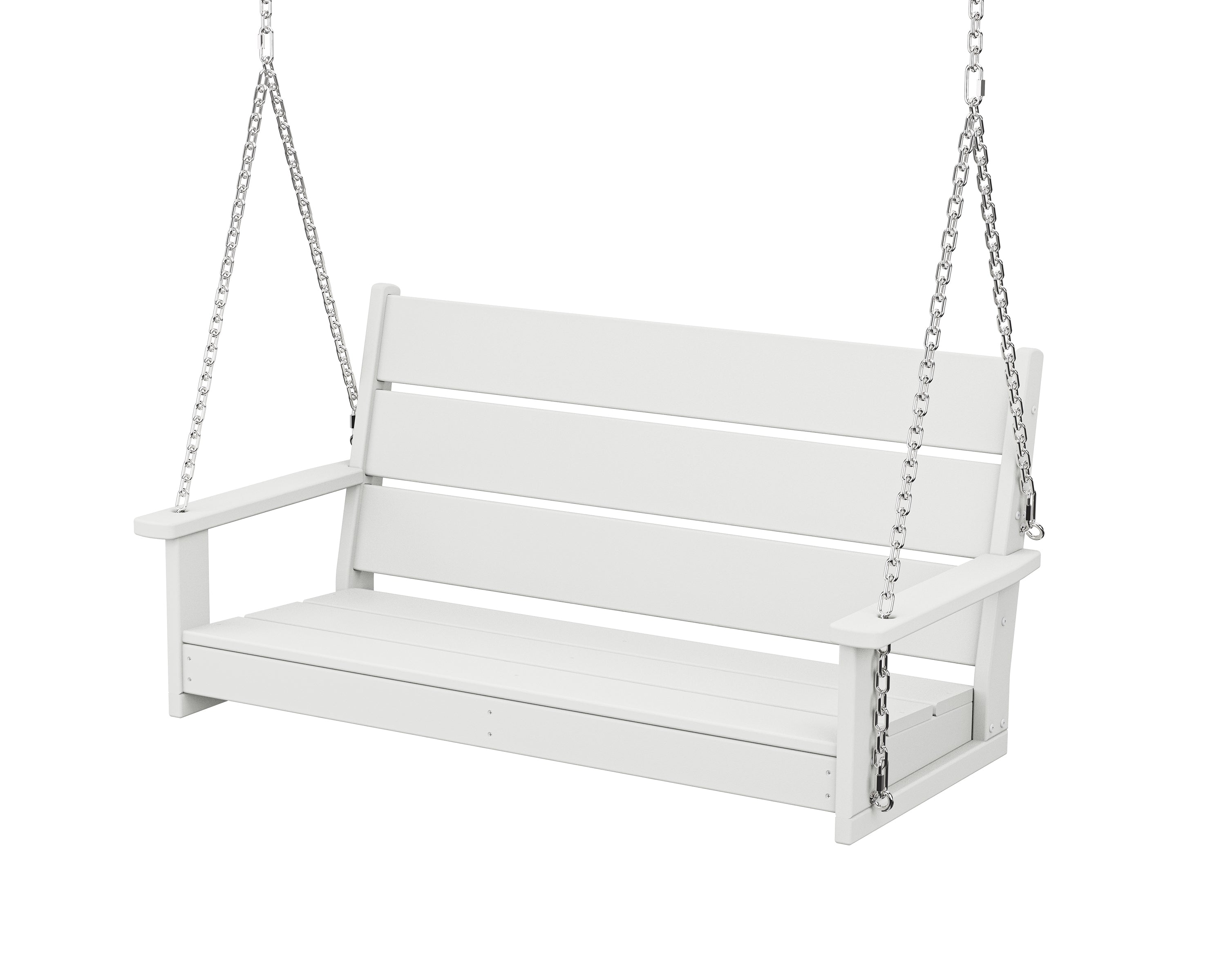 POLYWOOD® Lakeside 48" Swing in White