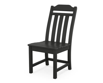 Country Living Cottage Dining Side Chair in Black