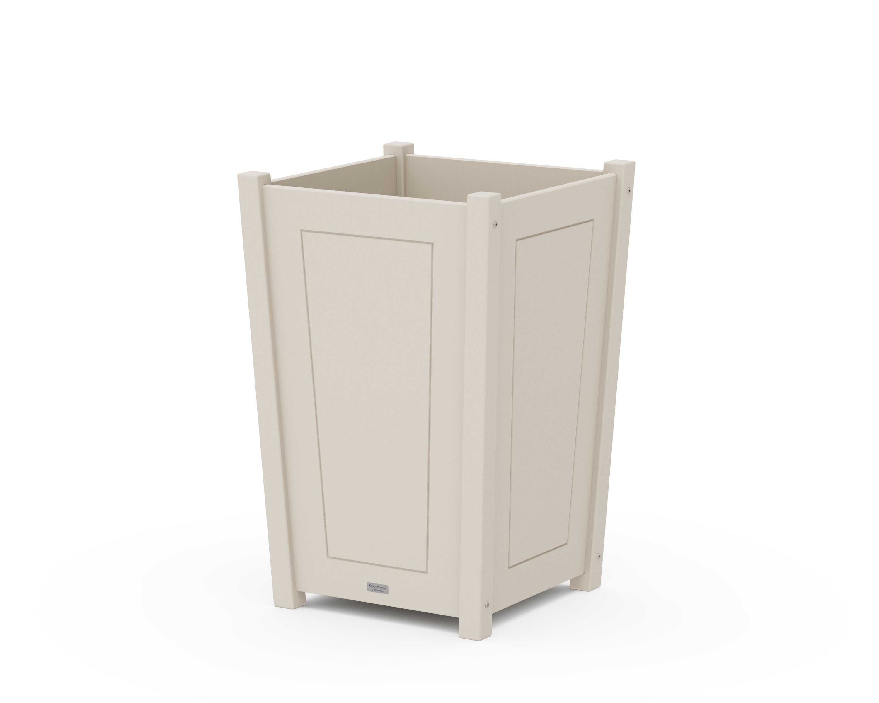 Country Living Country Living Large Tapered Square Planter Box in Sand