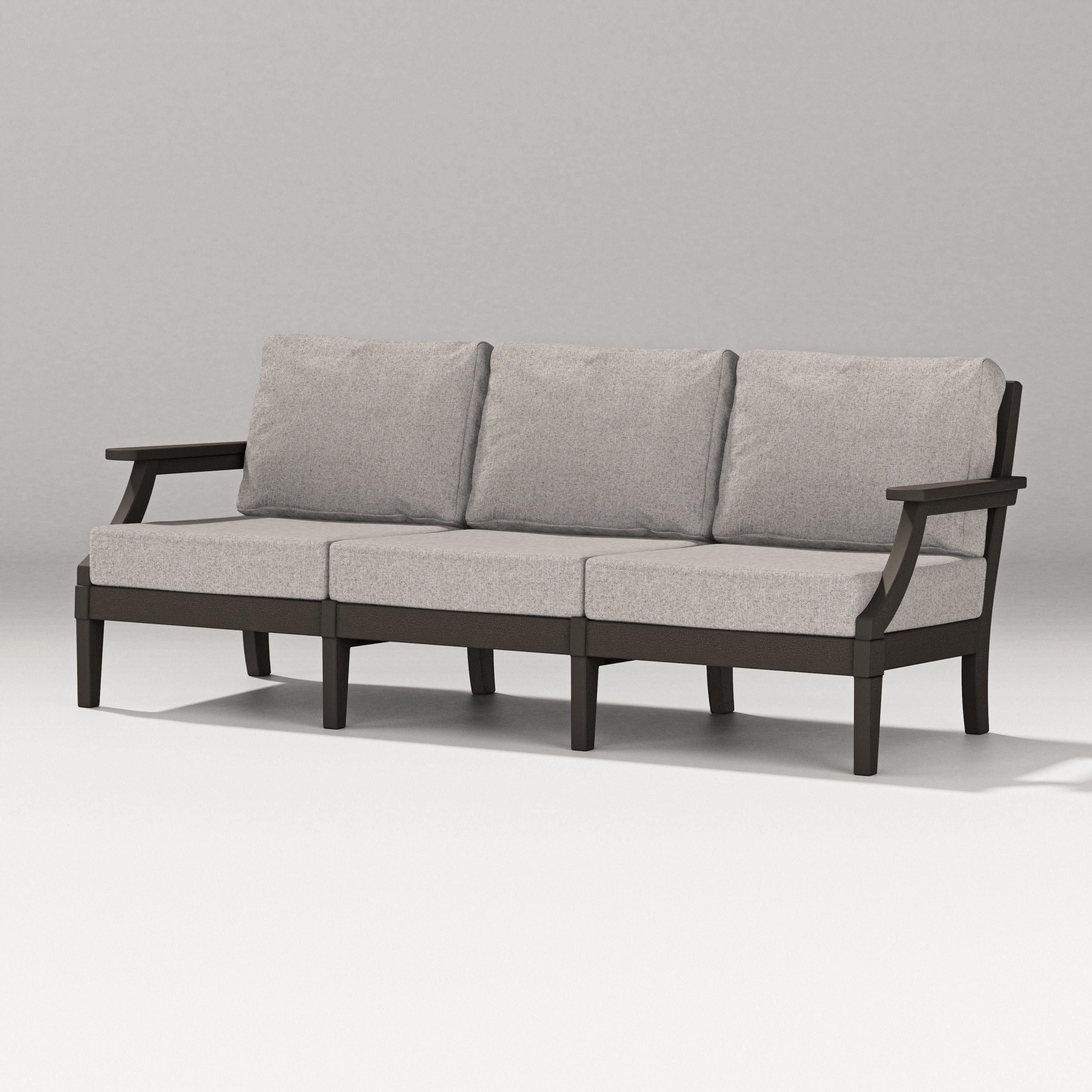 PW Designer Series Estate Sofa in Vintage Coffee / Weathered Tweed