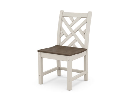 POLYWOOD® Chippendale Dining Side Chair in Sand / Kona