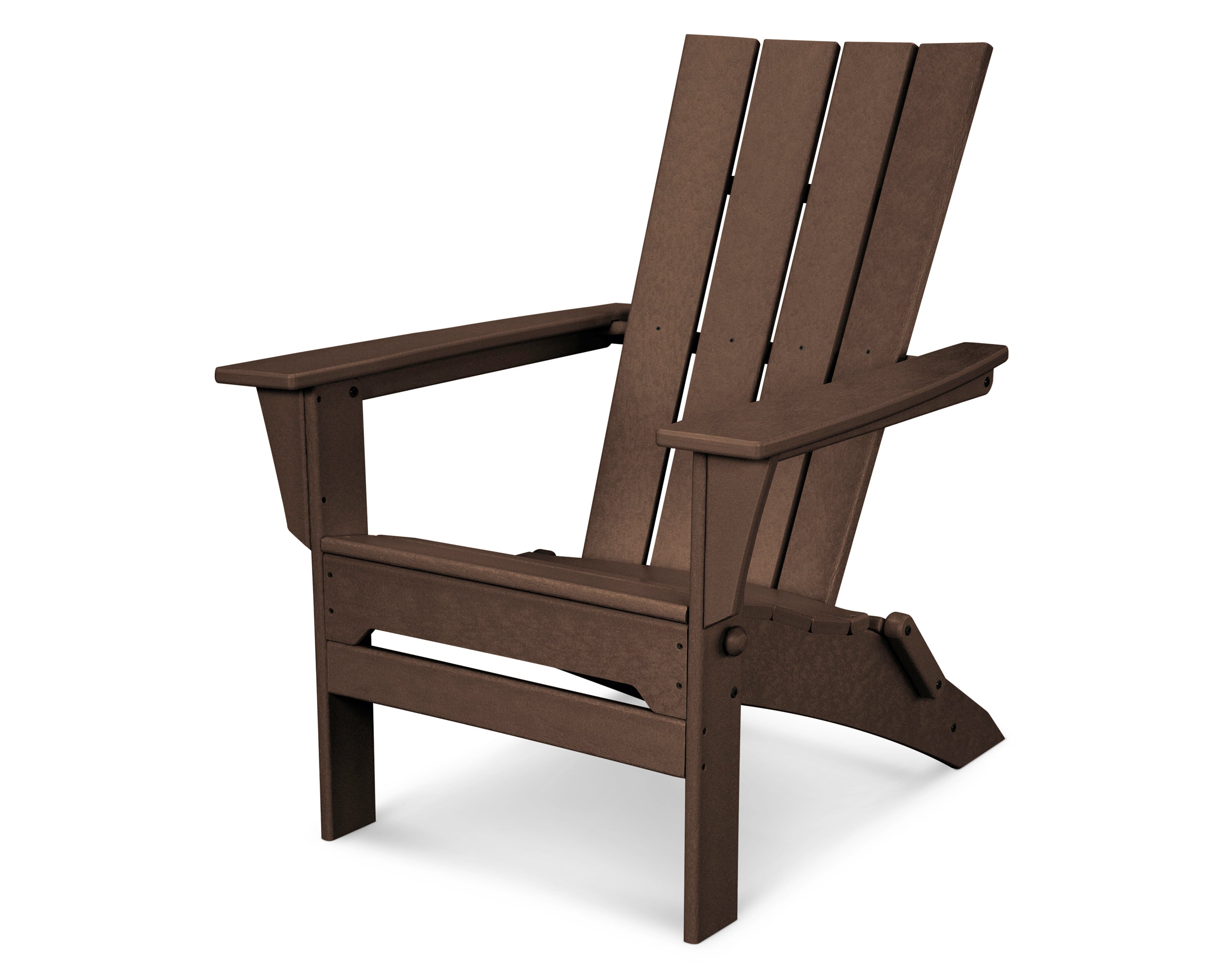 POLYWOOD® Quattro Folding Adirondack in Mahogany