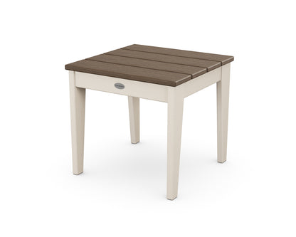 POLYWOOD® Newport 18" Side Table in Sand / Kona