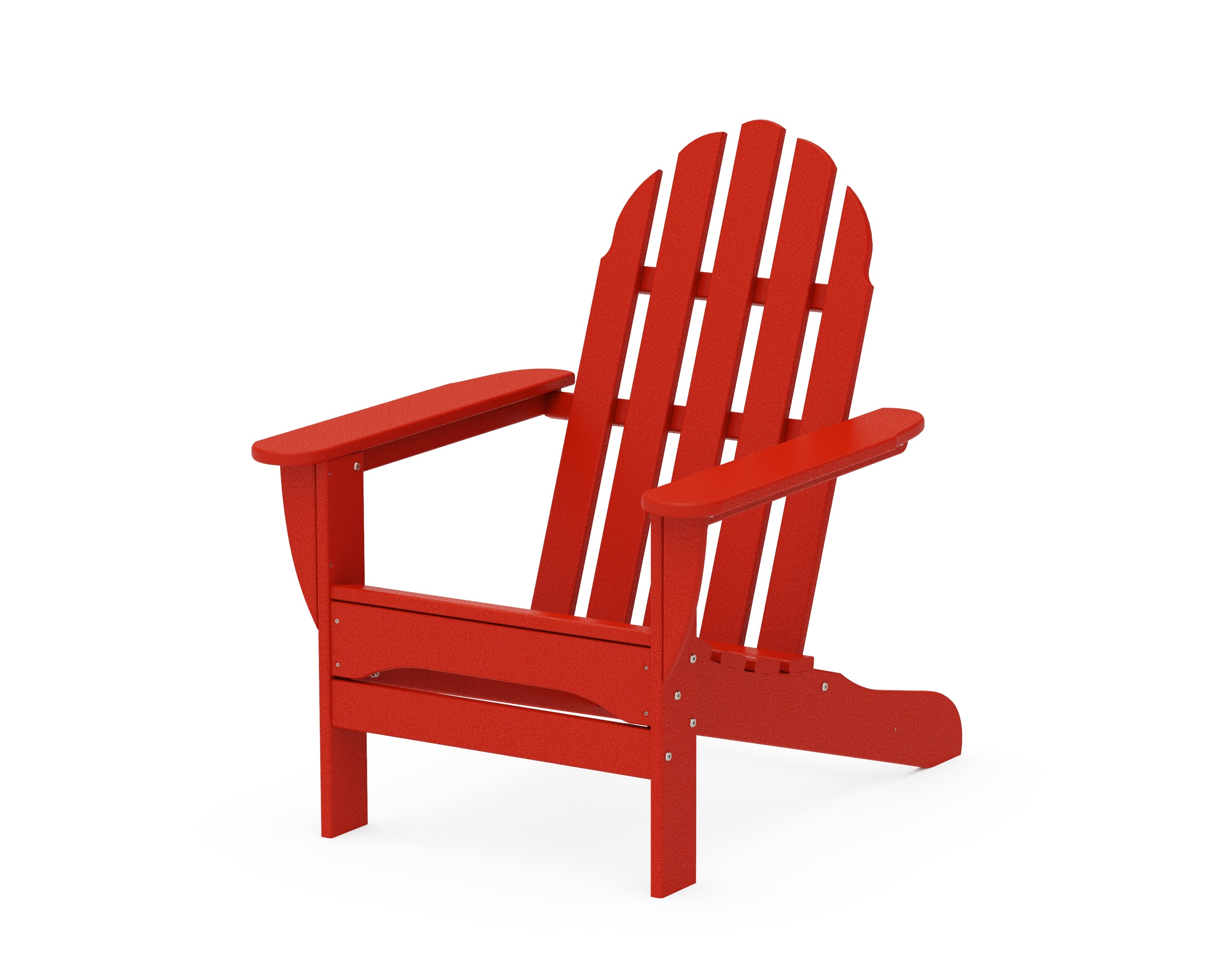 POLYWOOD® Classic Adirondack Chair in Sunset Red