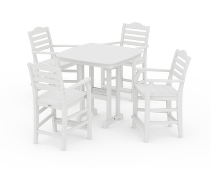 Draper James™ by  POLYWOOD® Savannah 5-Piece Counter Set in White