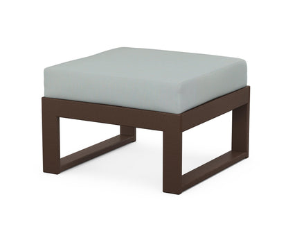 Unbranded Modular Ottoman - Modern in Mahogany / Spa