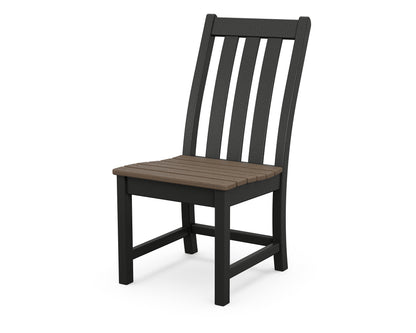 POLYWOOD® Vineyard Dining Side Chair in Black / Kona