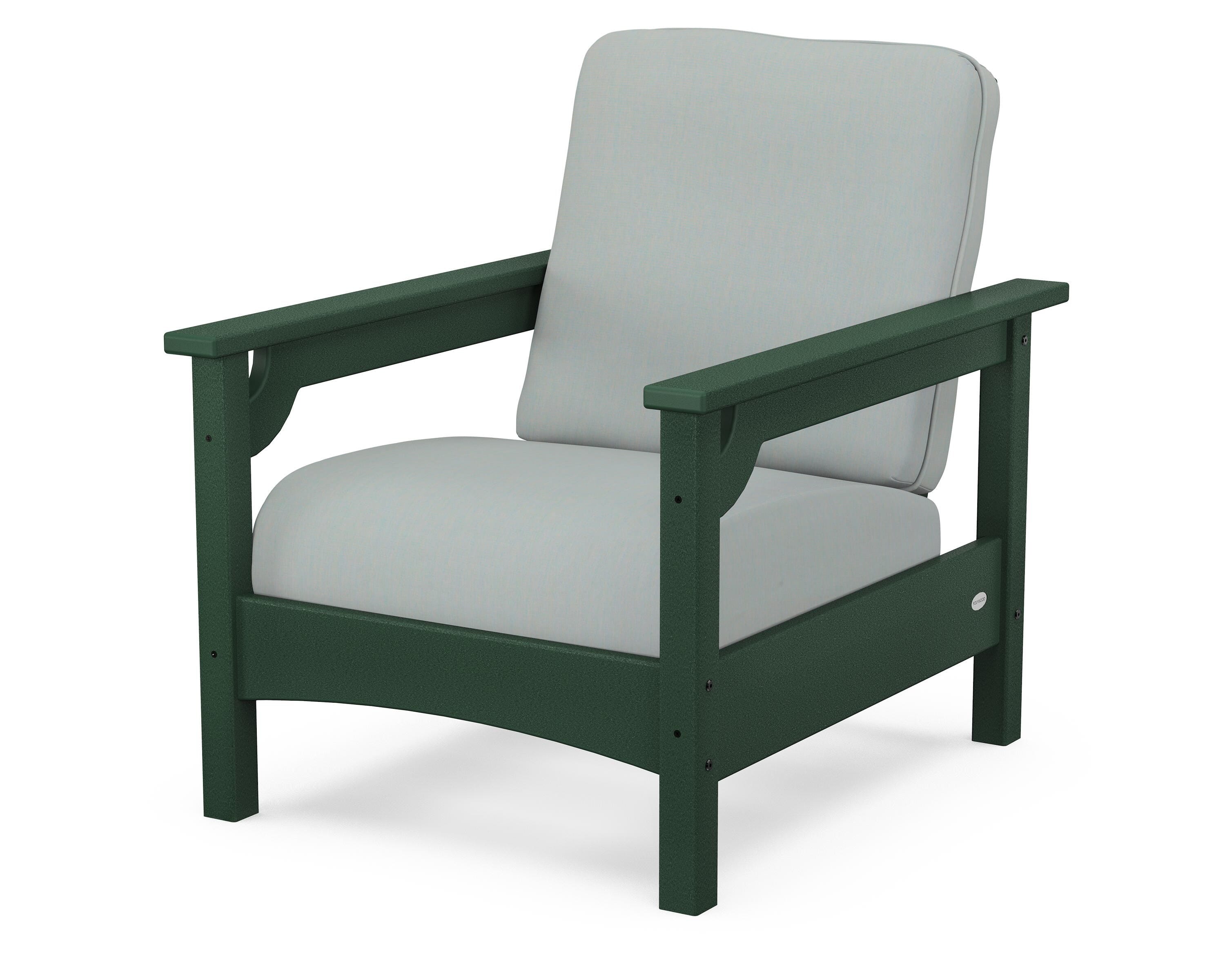 POLYWOOD® Club Chair in Green / Spa