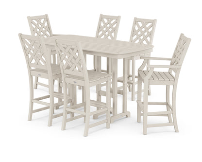 Country Living Wovendale 7-Piece Bar Set in Sand