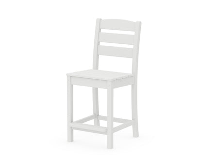 POLYWOOD® Lakeside Counter Side Chair in White